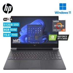 LAPTOP HP VICTUS 15-FB0128LA AMD RYZEN 5 5600H 8GB 512GB SSD W11 4GB RTX3050