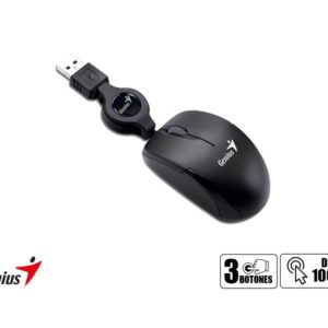 MOUSE GENIUS MICRO TRAVELER V2 USB BLACK