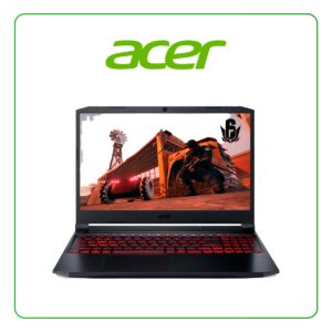 LAPTOP GAMER ACER 15.6" NITRO 5 AN515-57-5323 INTEL CORE I5 11400H 8GB RAM 512GB SSD RTX 3050 4GB VIDEO 144HZ