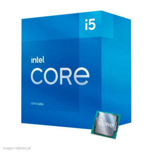 PROCESADOR INTEL CORE I5-11400, 2.60 / 4.40 GHZ, 12MB CACHÉ L3 N/BOX/COOLER