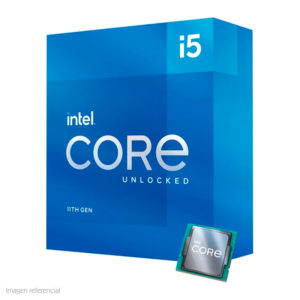 PROCESADOR INTEL CORE I5-11600K 3.90 / 4.90 GHZ, 12 MB CACHÉ L3, LGA1200, 125W, 14 N