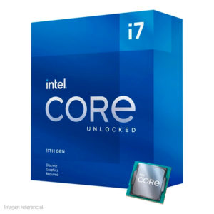PROCESADOR INTEL CORE I7-11700KF 3.60 / 5.00 GHZ, 16 MB CACHÉ L3, LGA1200