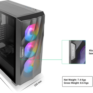CASE ANTEC DF700 FLUX 0-761345-80070-9