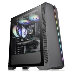 CASE THERMALTAKE H350 TG RGB BLACK 600W