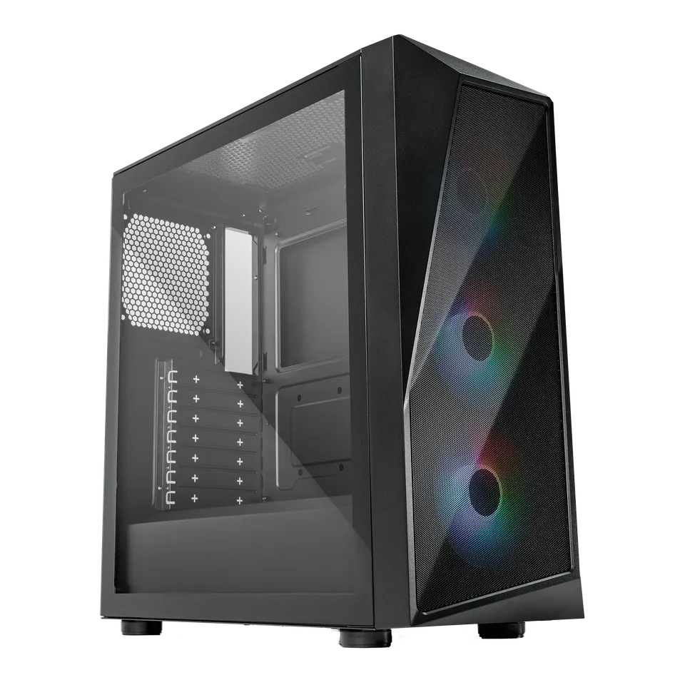 CASE COOLER MASTER CMP 520 BLACK C/VENTANA TRANSP